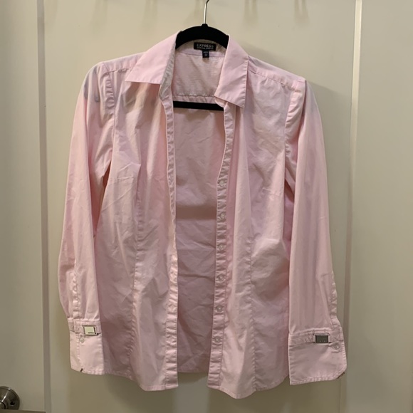 Lot of 5 Express button down shirts - Picture 4 of 7